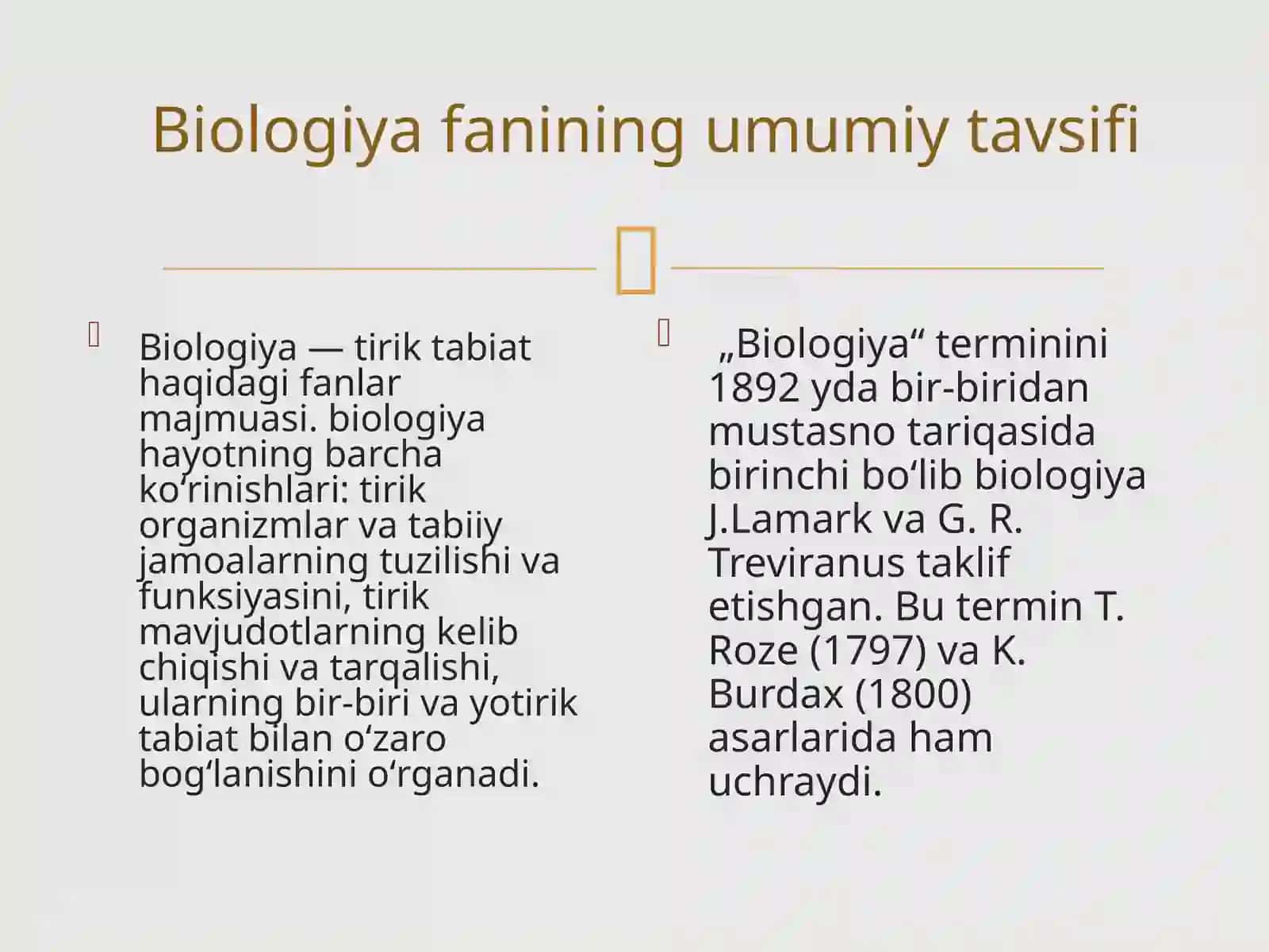 Tibbiy ta’lim tizimida biologiyaning tutgan o‘rni. Odamning biosotsial tabiati. Shifokor tayyorlashda biologiyaning roli 4