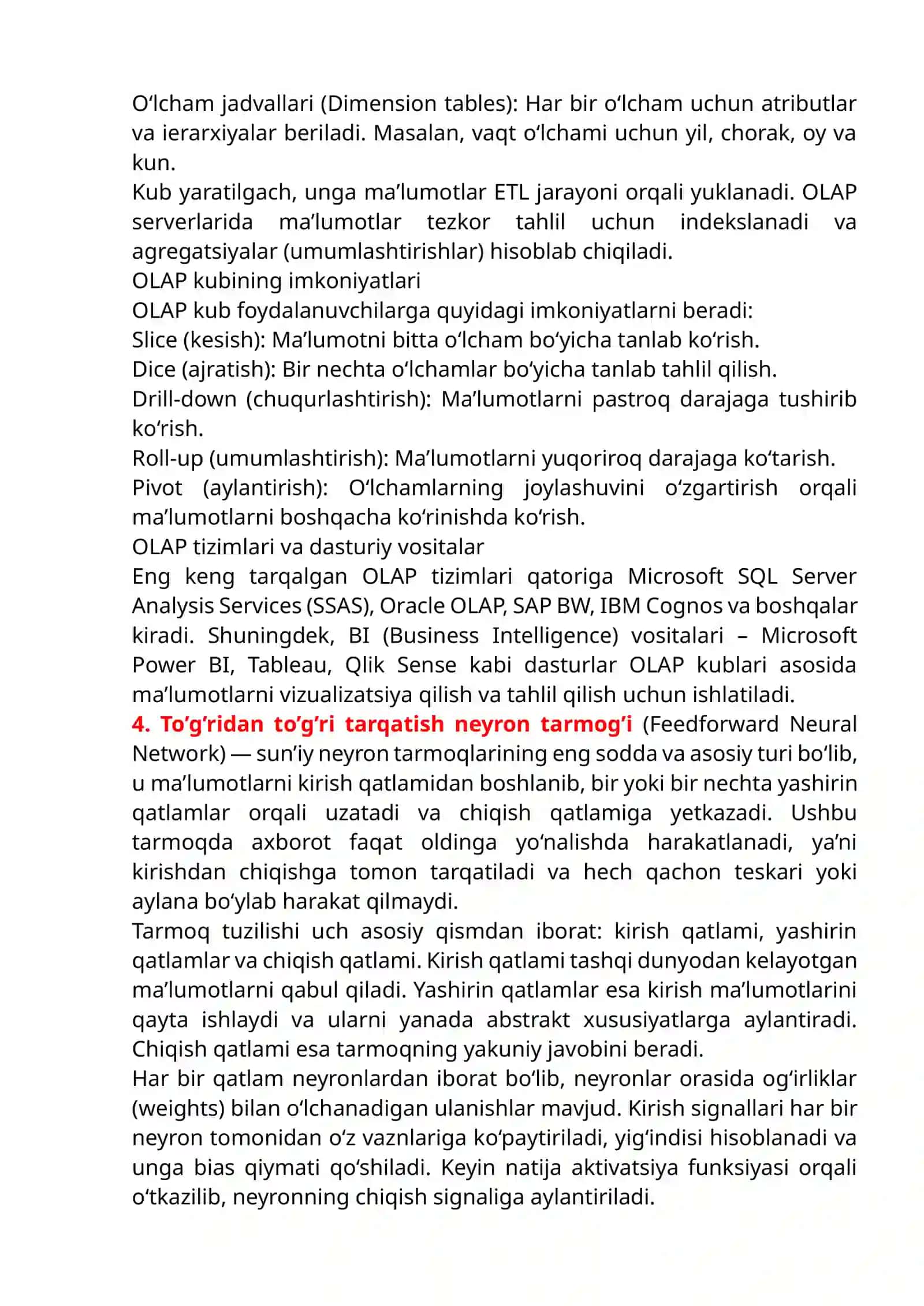 Big data va ma'lumotlar bazasi 4