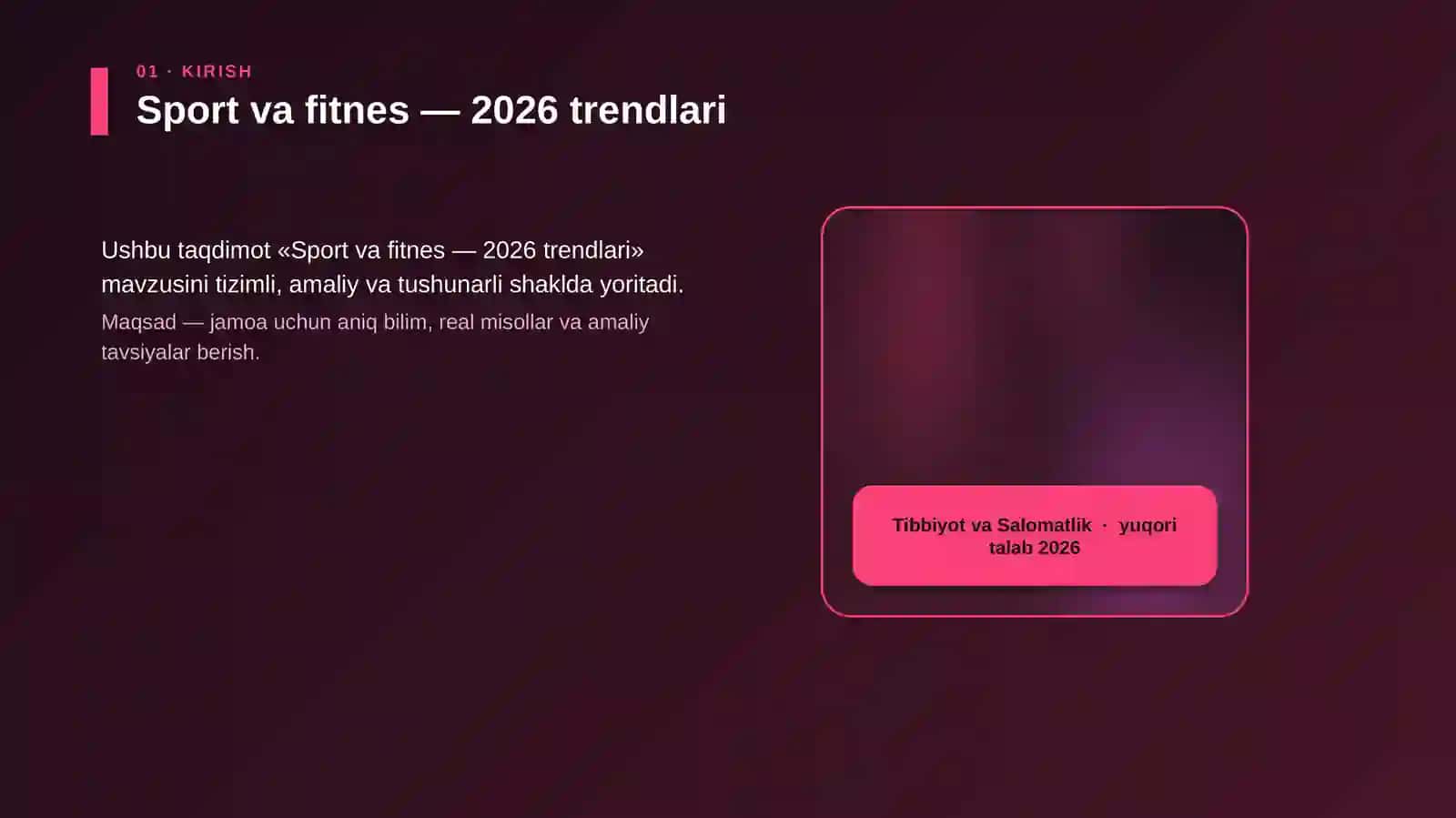 Sport va fitnes — 2026 trendlari 4