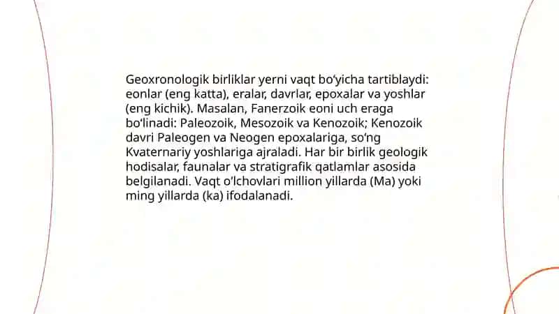 Geoxronologik jadval 4
