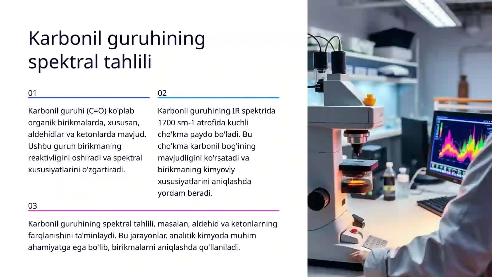 Gidroksil va karbonil guruxi tutgan birikmalarning IQ spektrlari 4