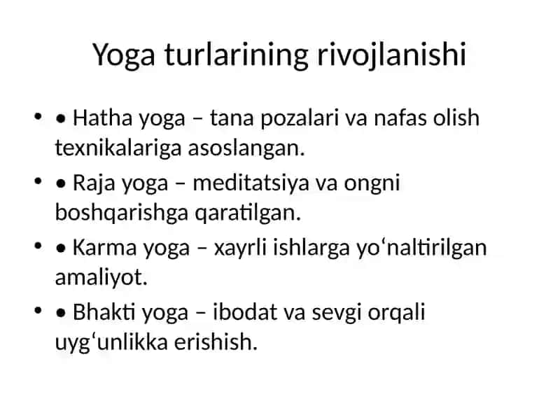 Yoga usuli 4
