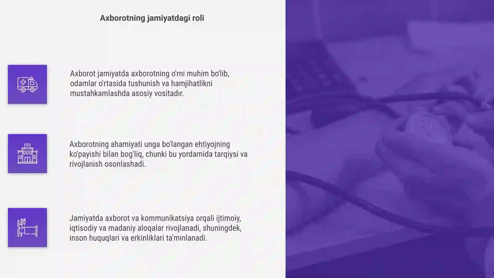Axborotning jamiyatdagi oʻrni va ahamiyati 4