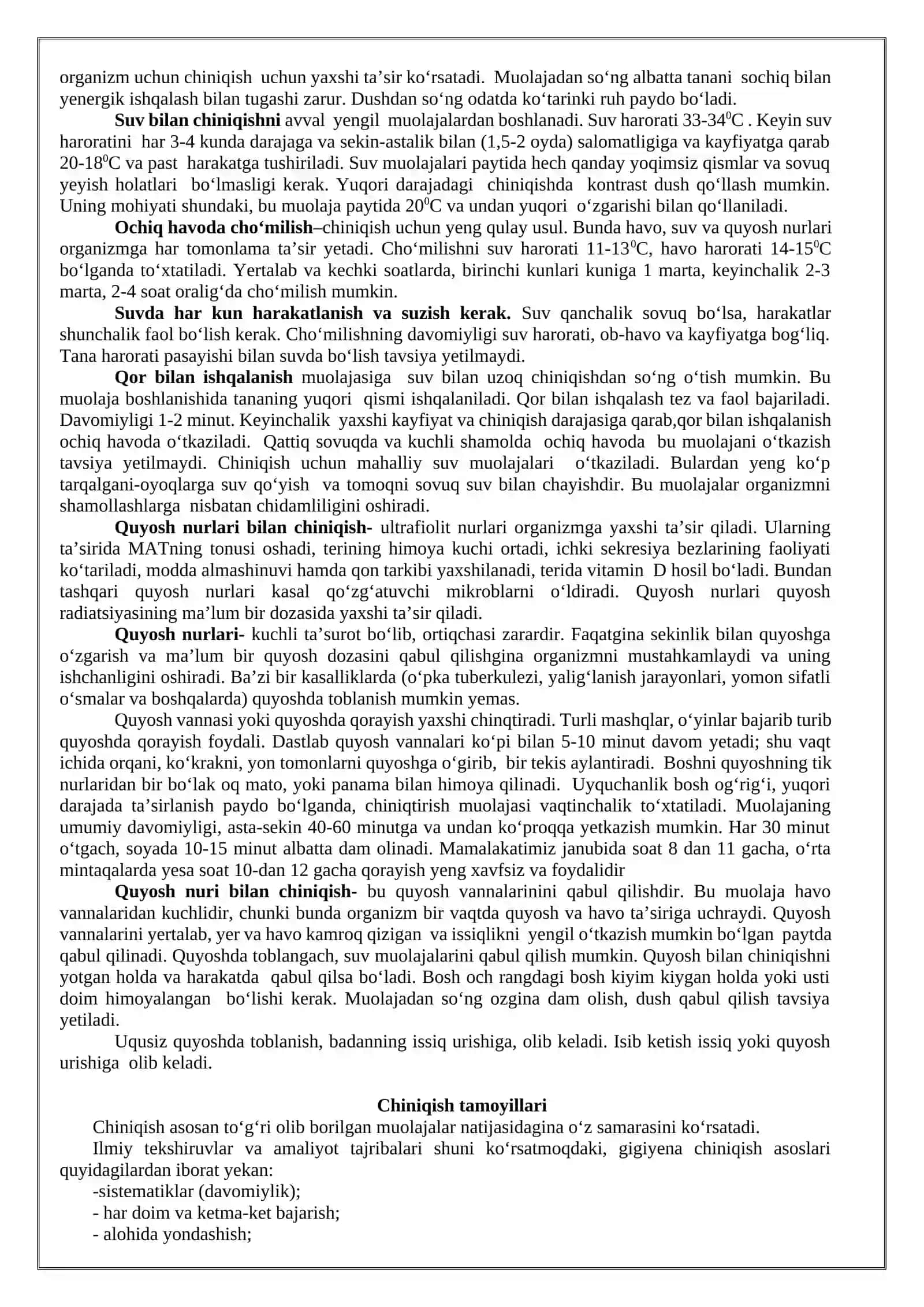 Salomatlik va faol harakatchanlik 4