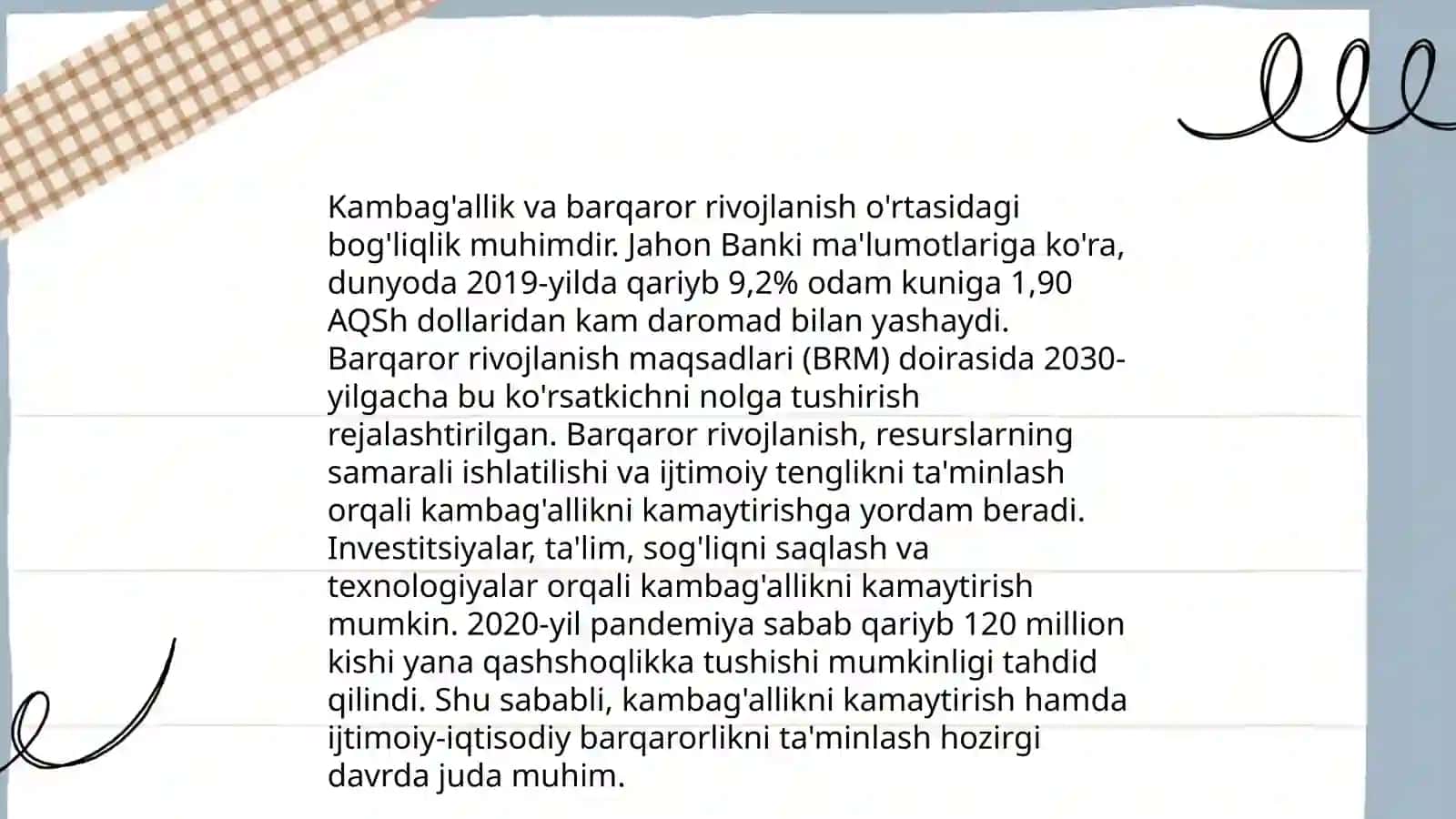 Barqaror taraqqiyot metodologiyasi 4