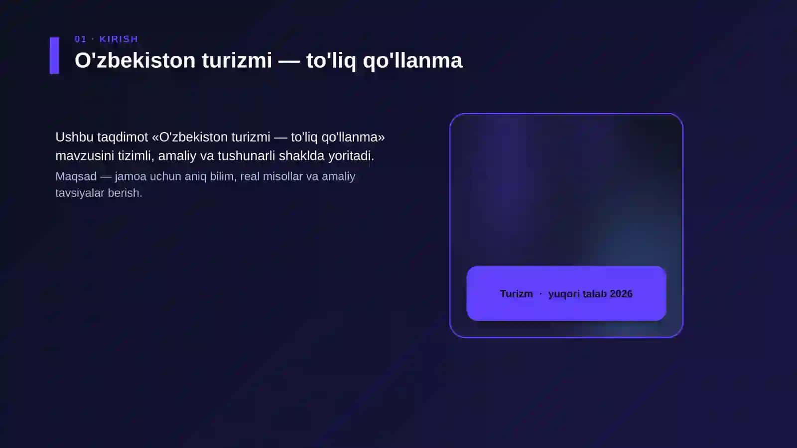 O'zbekiston turizmi — to'liq qo'llanma 4