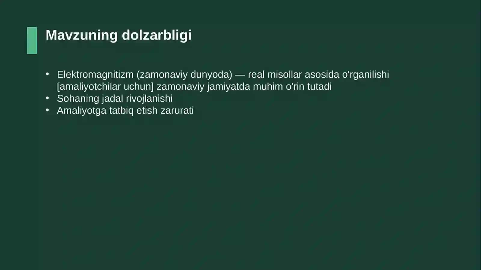 Elektromagnitizm (zamonaviy dunyoda) — real misollar asosida o'rganilishi [amaliyotchilar uchun] 4