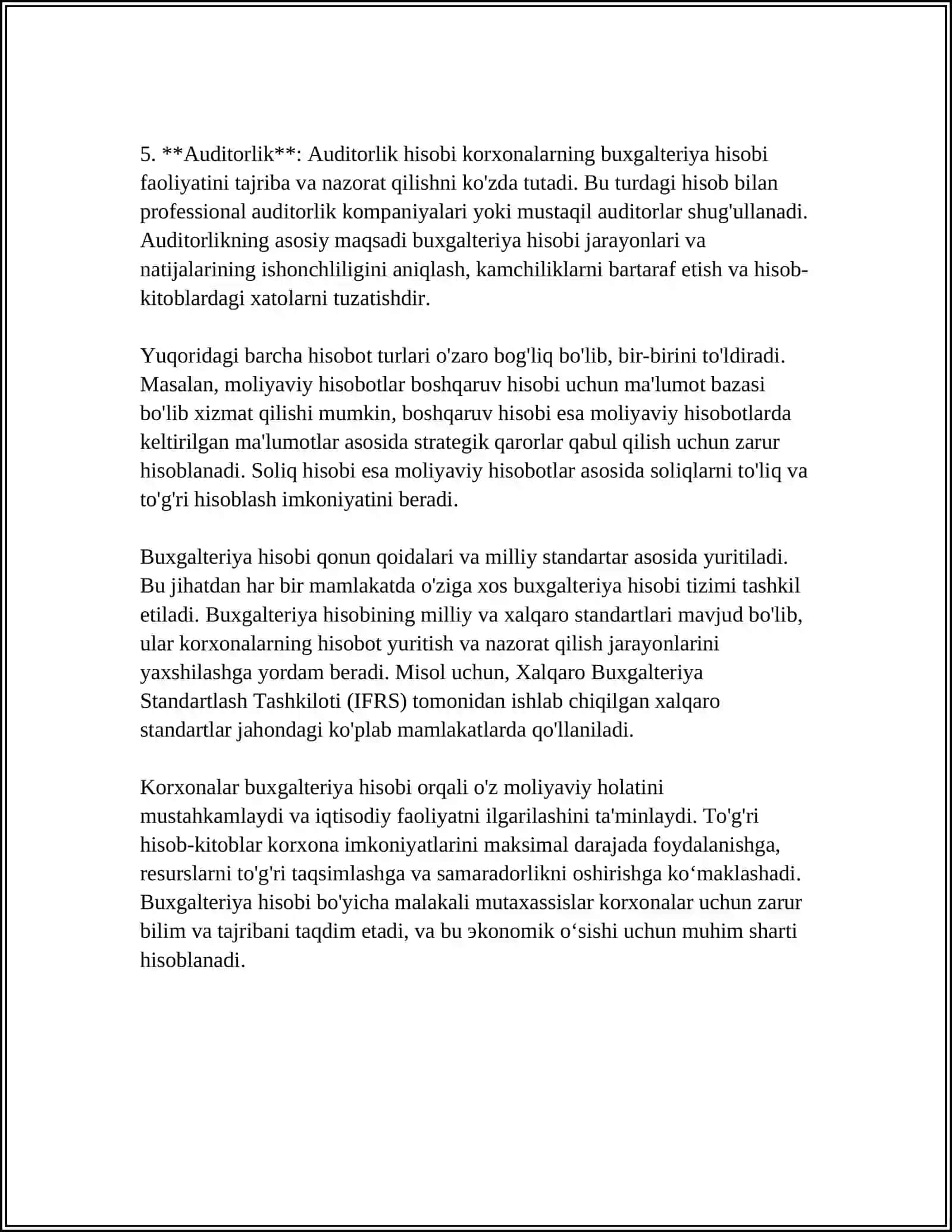 BUXGALTERIYA XISOBINING TURLARI VA ULARNING AHAMIYATI 4