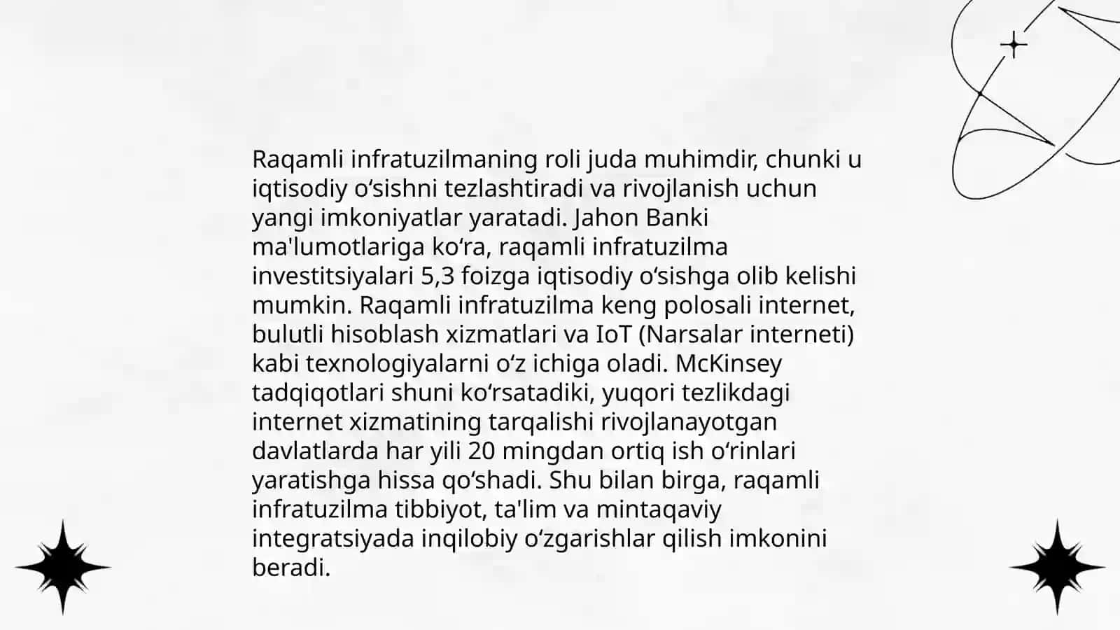 Raqamli iqtisodiyot. Raqamli iqtisodiyotning avzaliklari 4