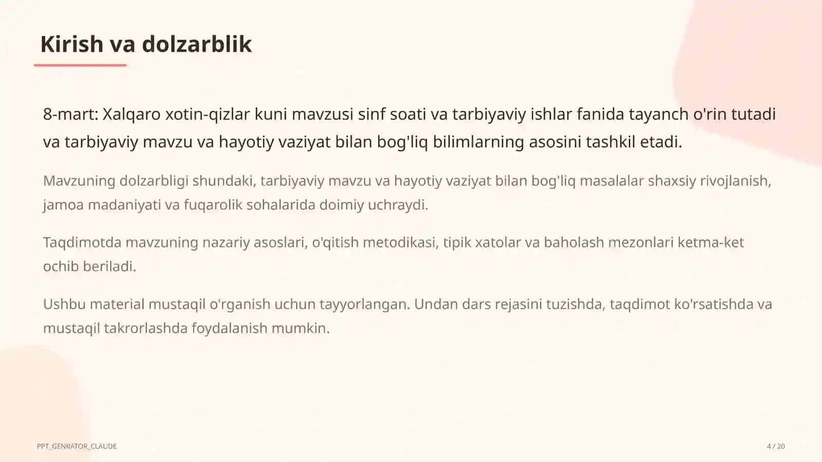 8-mart: Xalqaro xotin-qizlar kuni 4