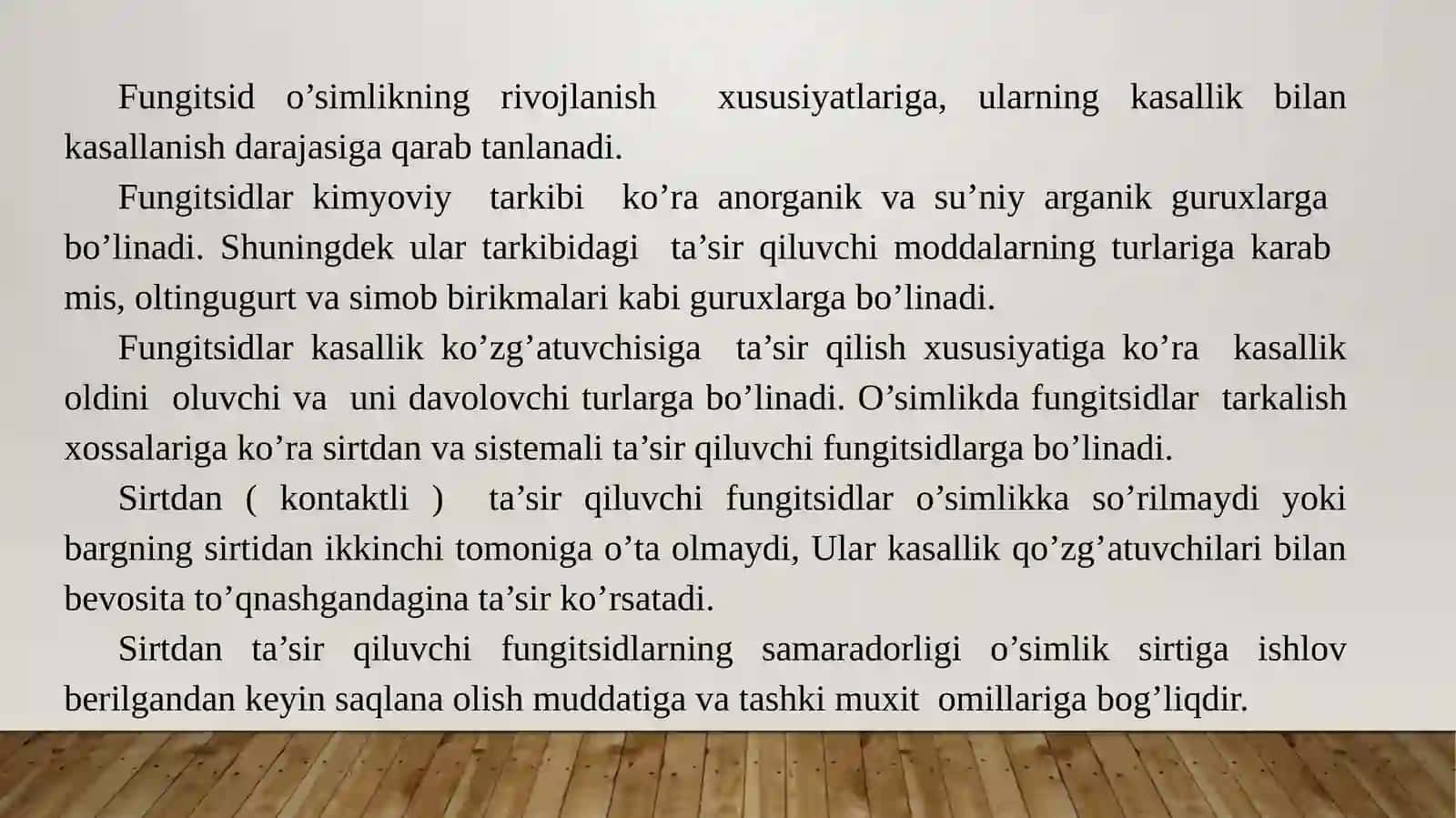 Fungitsidlar bilan tanishuv 4
