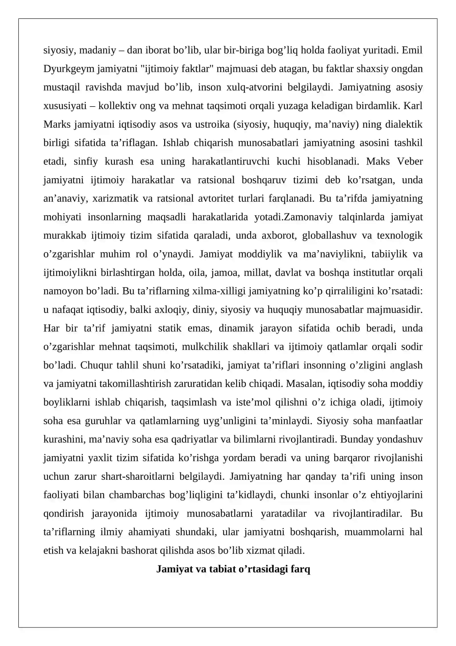 Jamiyat tushunchasining mohiyati 4