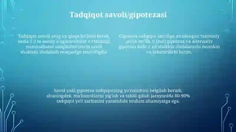 Ilmiy tadqiqot komponentlari 4
