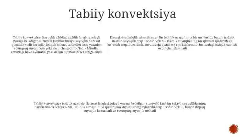 Konvektiv Issiqlik Almashinuvi 4