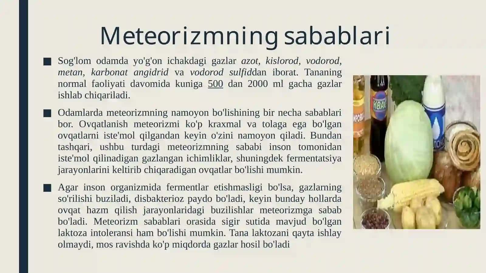 Meteorizm  kasaligi 4