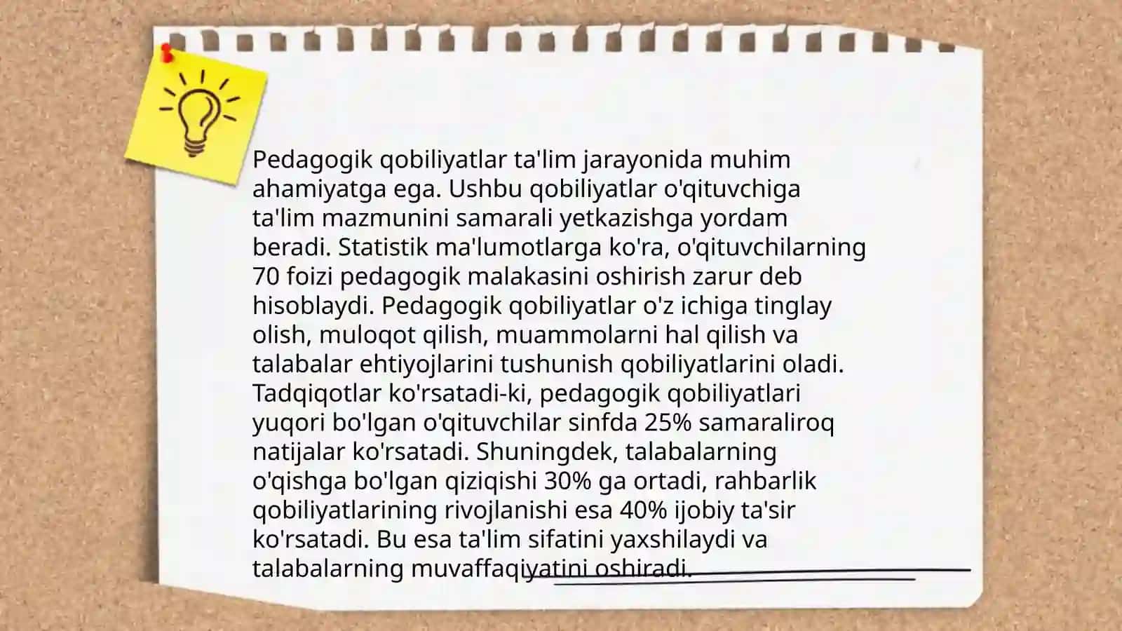 Pedagogik qobiliyatlar tushunchasi 4