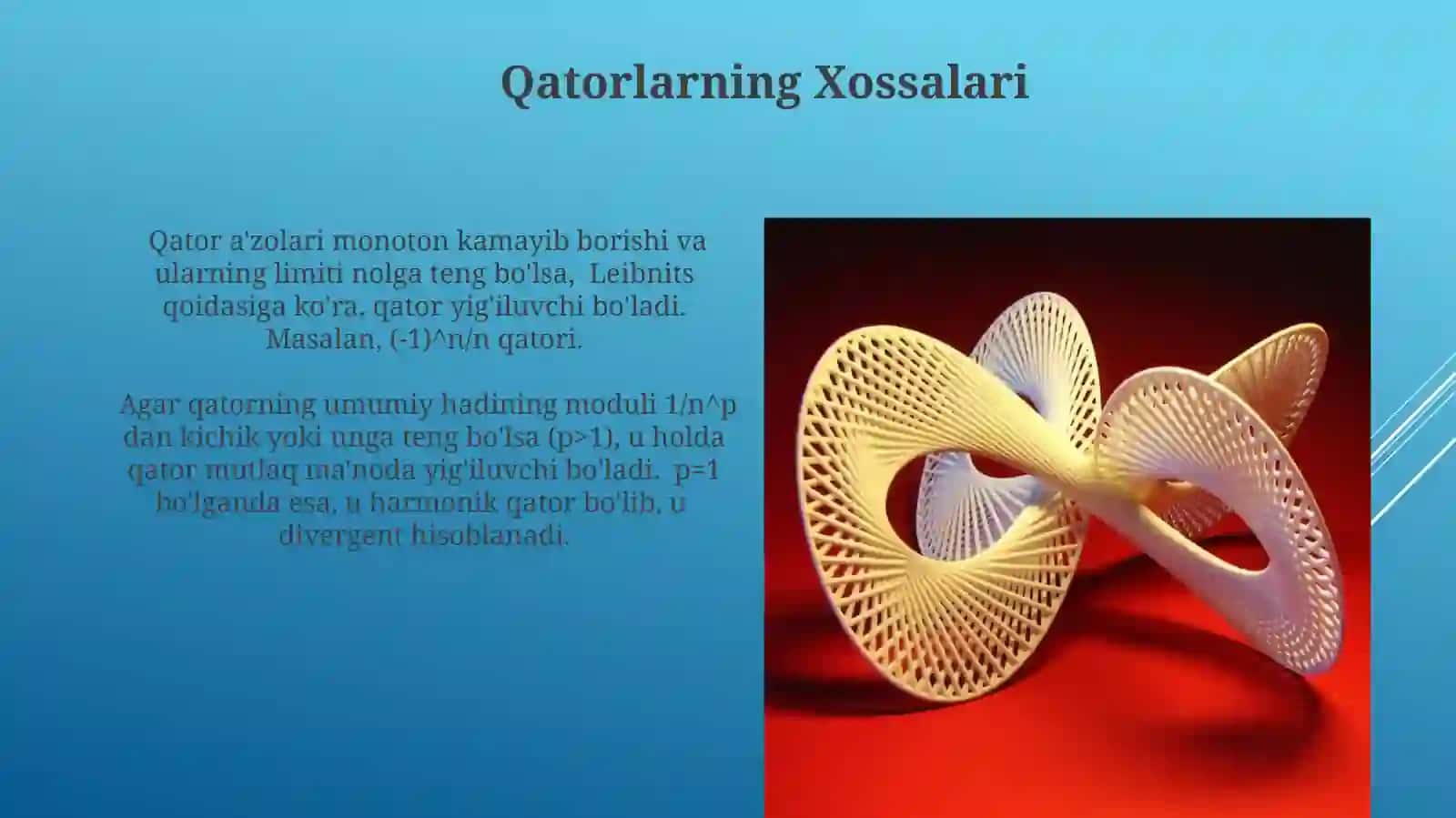 Teleskopik Qatorlar 4