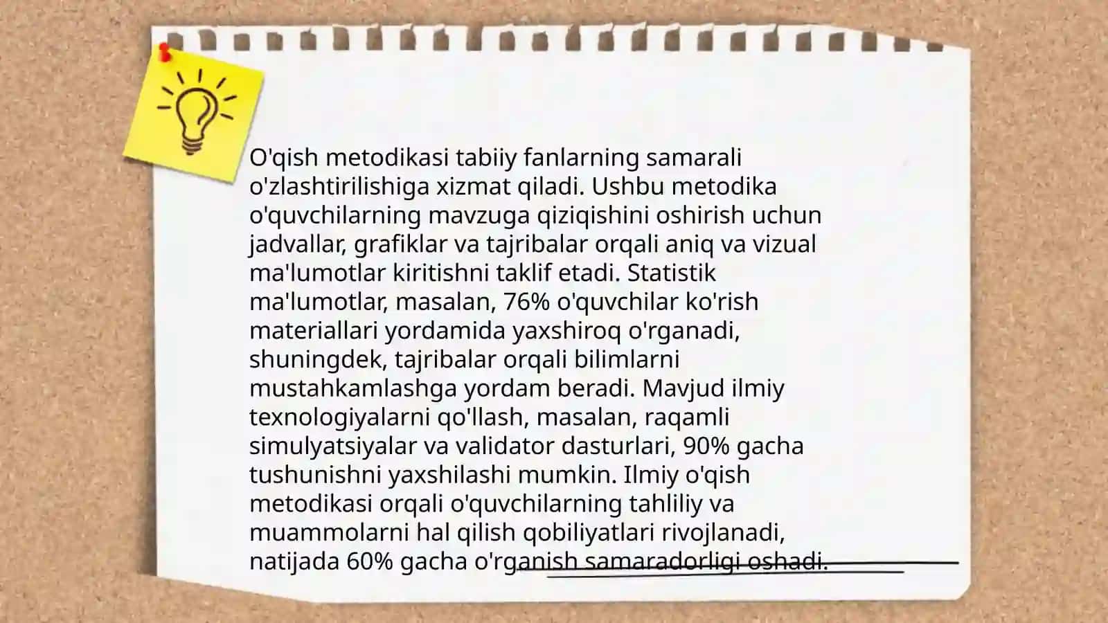 Tabiat bilan tanishtirish oʻqitishda oʻqish metodikasidan foydalanish 4