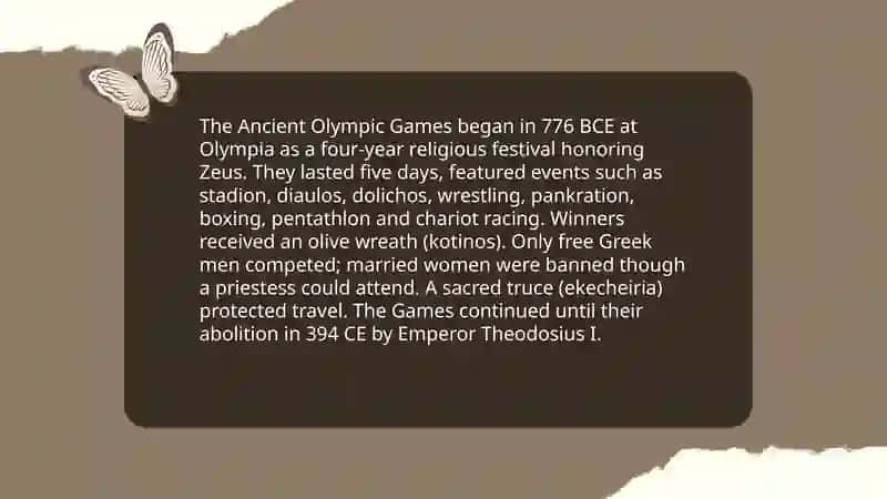 Olympic Games History 4
