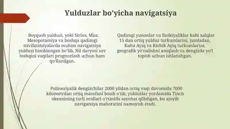 Qadimgi dengizchilik texnologiyalari va navigatsiya tizimi 4