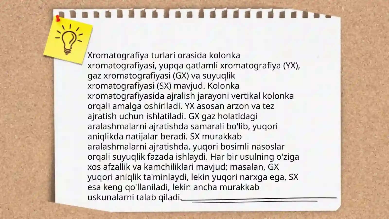 Xromotografiyaning tibbiy izlanishlardagi imkoniyatlari 4