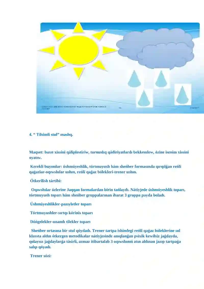 P.sixokorrektsion shınıǵıw 4