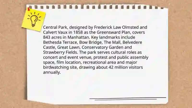 The city of New York end its famous places 4