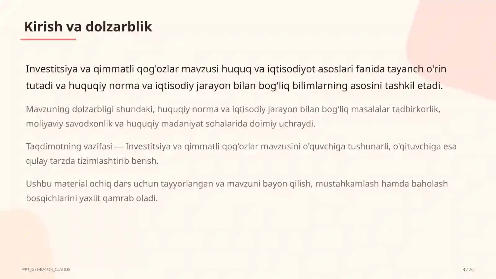 Huquq va iqtisodiyot asoslari (9–11) 4