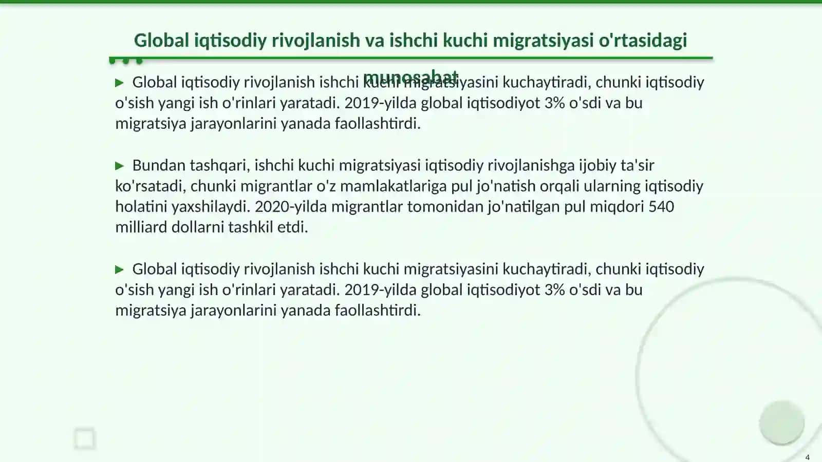Global iqtisodiy rivojlanishda ishchi kuchi migratsiyasi 4