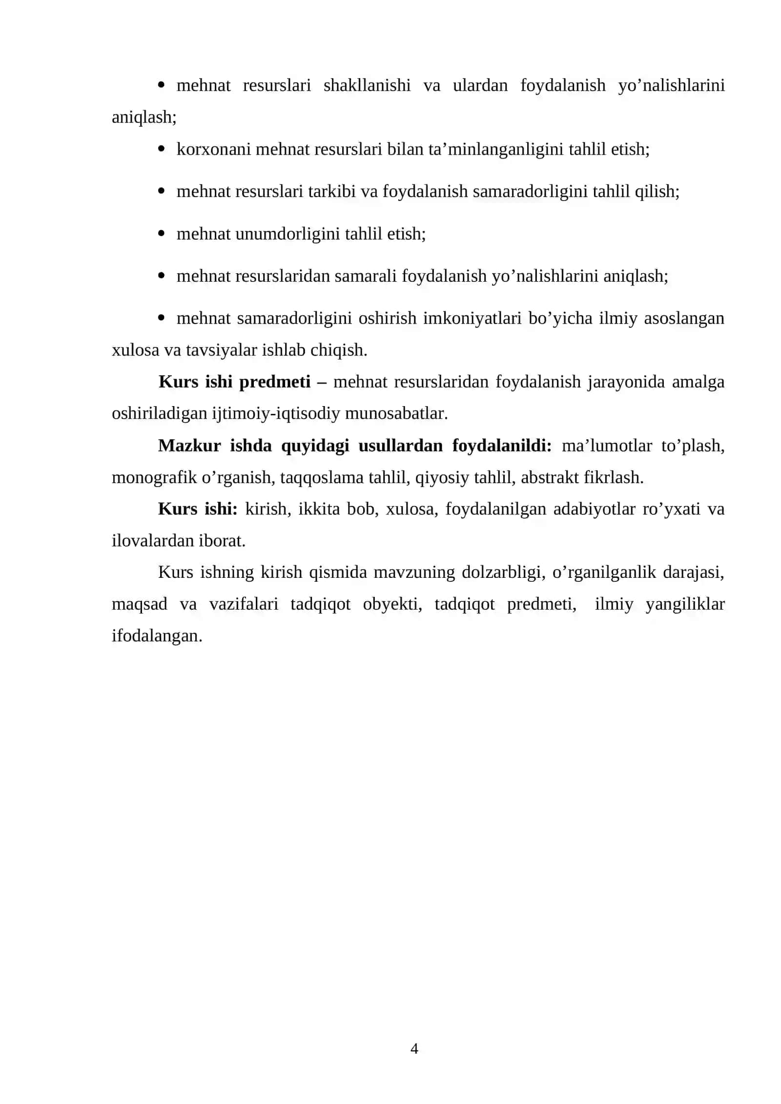 Mehnat bozori va korxonalarda mehnat resurslaridan foydalanish 4