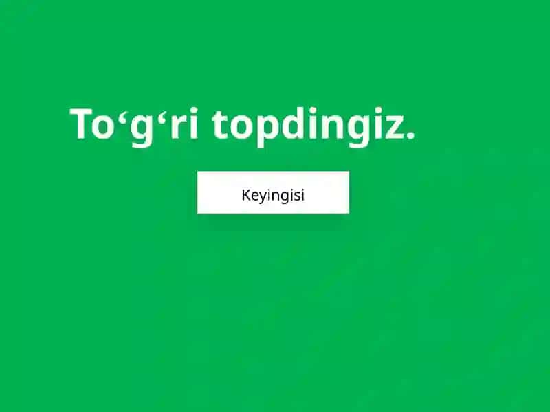 Ochiq dars uchun viktorina 4