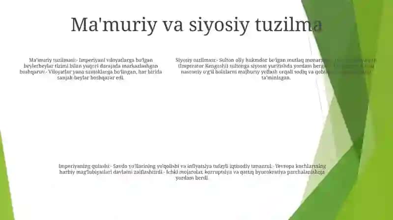Usmoniylar Davlatining Qulashi 4
