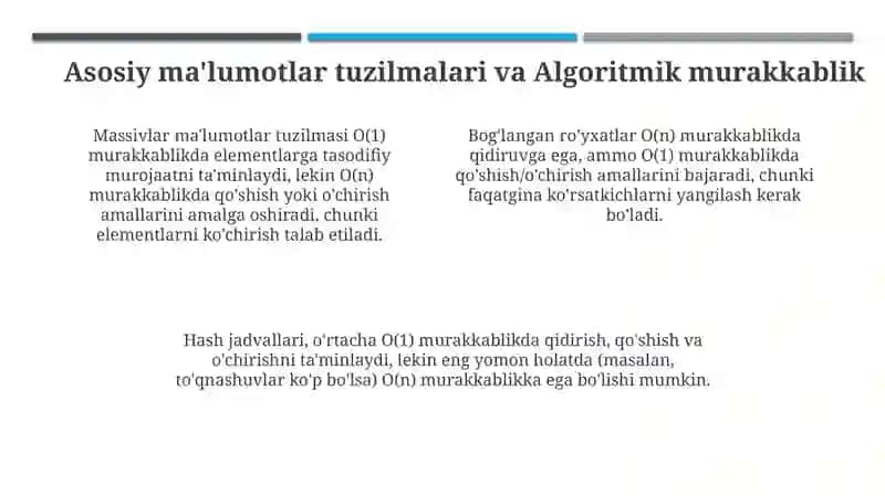 Algoritmlar va Dasturiy ta'minotni loyihalash asoslari 4