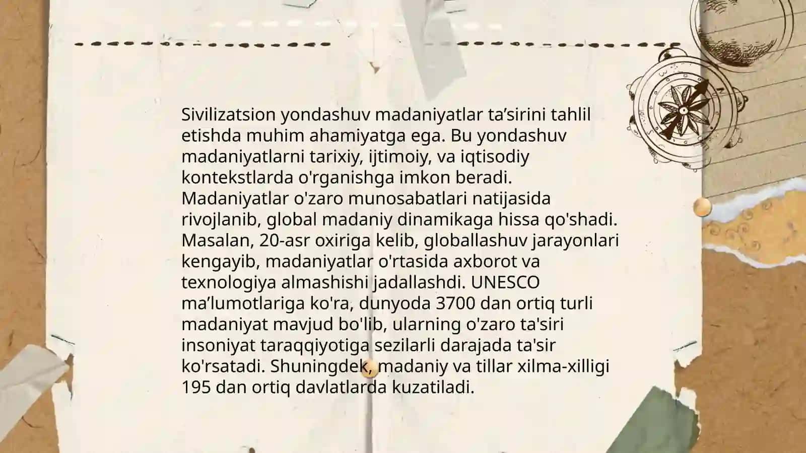 Tarixiy jarayonlarni o'rganishda farmatsion va sivlizatsion yondashuvni o'rni 4