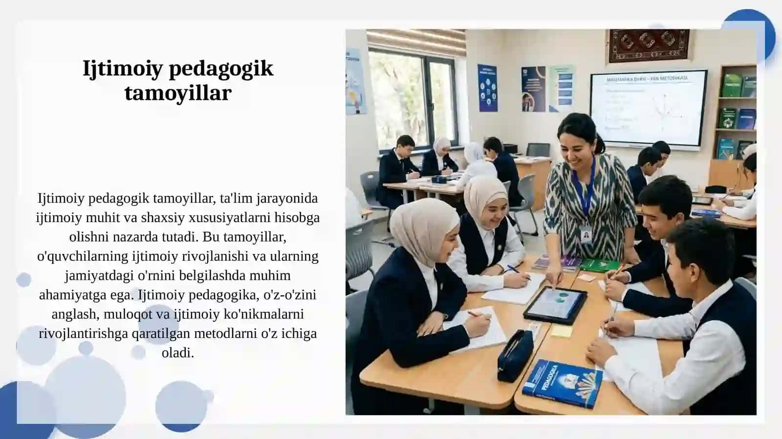 Ijtimoiy pedagogik tamoyillar, kategoriyalar, ijtimoiy-pedagogik tadqiqot metodlari. 4