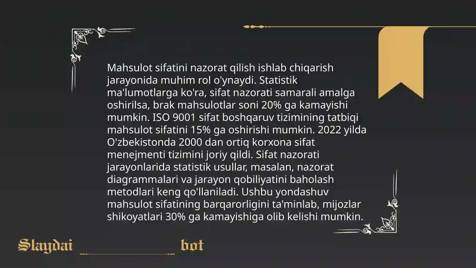 Ishlab chiqarish jarayoni va uning natijalari 4