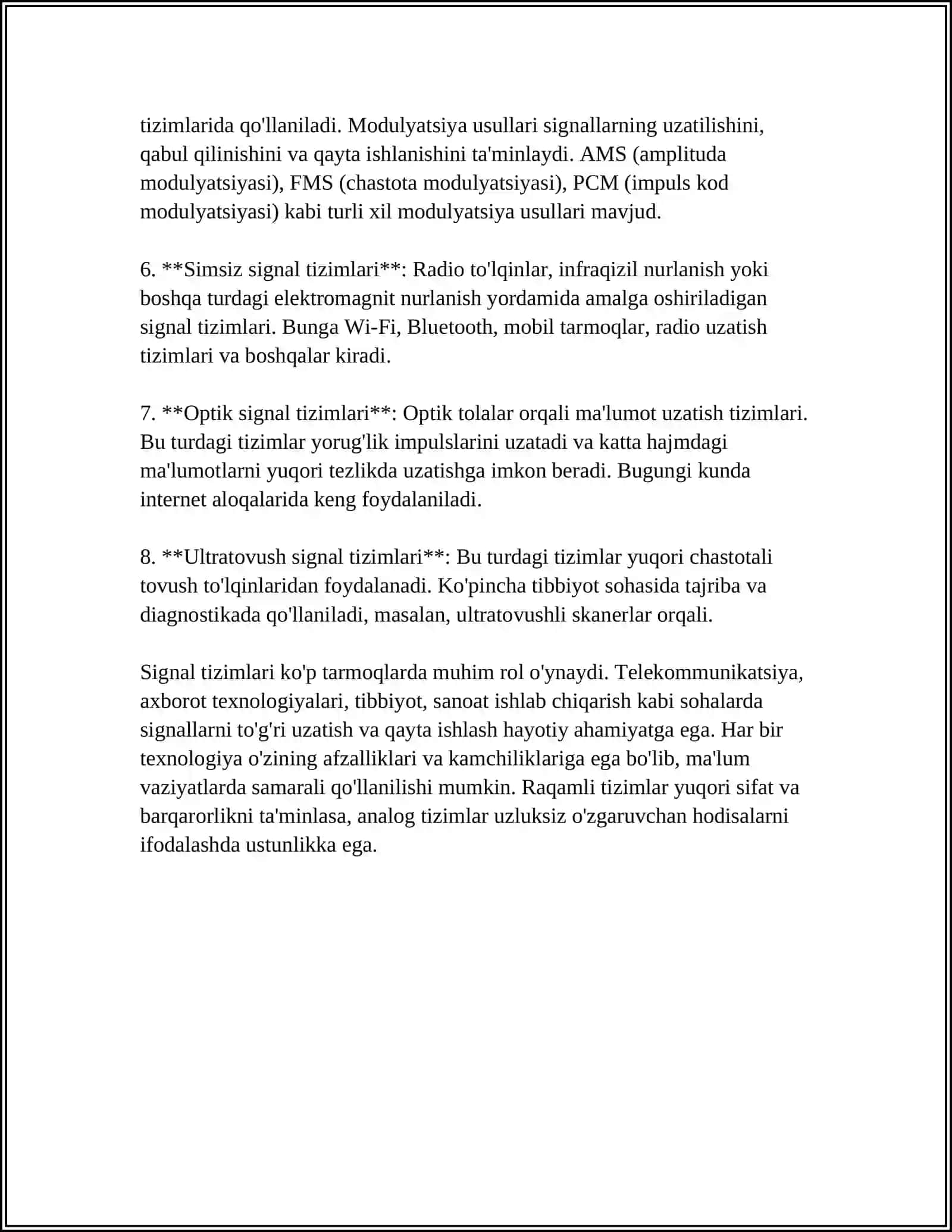 OʻZBEKISTON RESPUBLIKASI TEMIR YO'LLARIDA SIGNALLASH BO'YICHA 2024-2025-o'quv yili 4