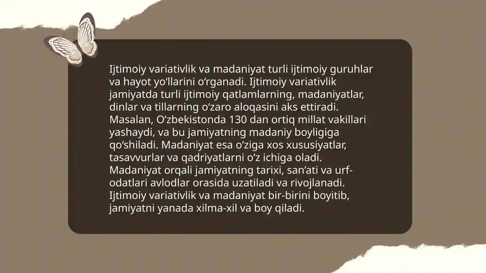 Ijtimoiy variativlik 4