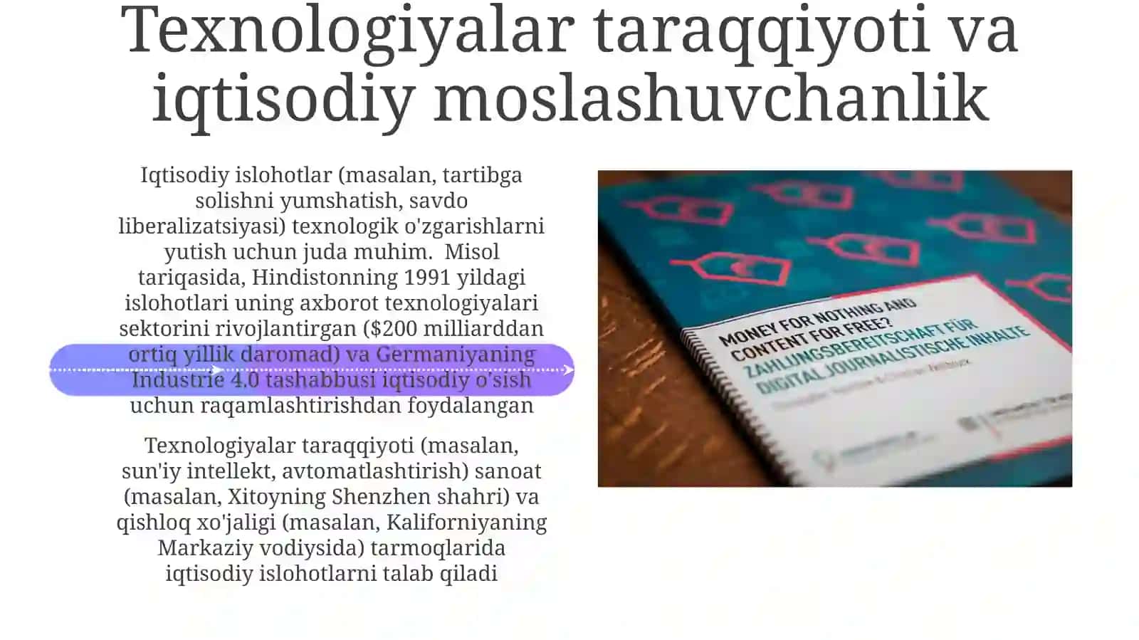 Iqtisodiy islohotlar davr talabi 4