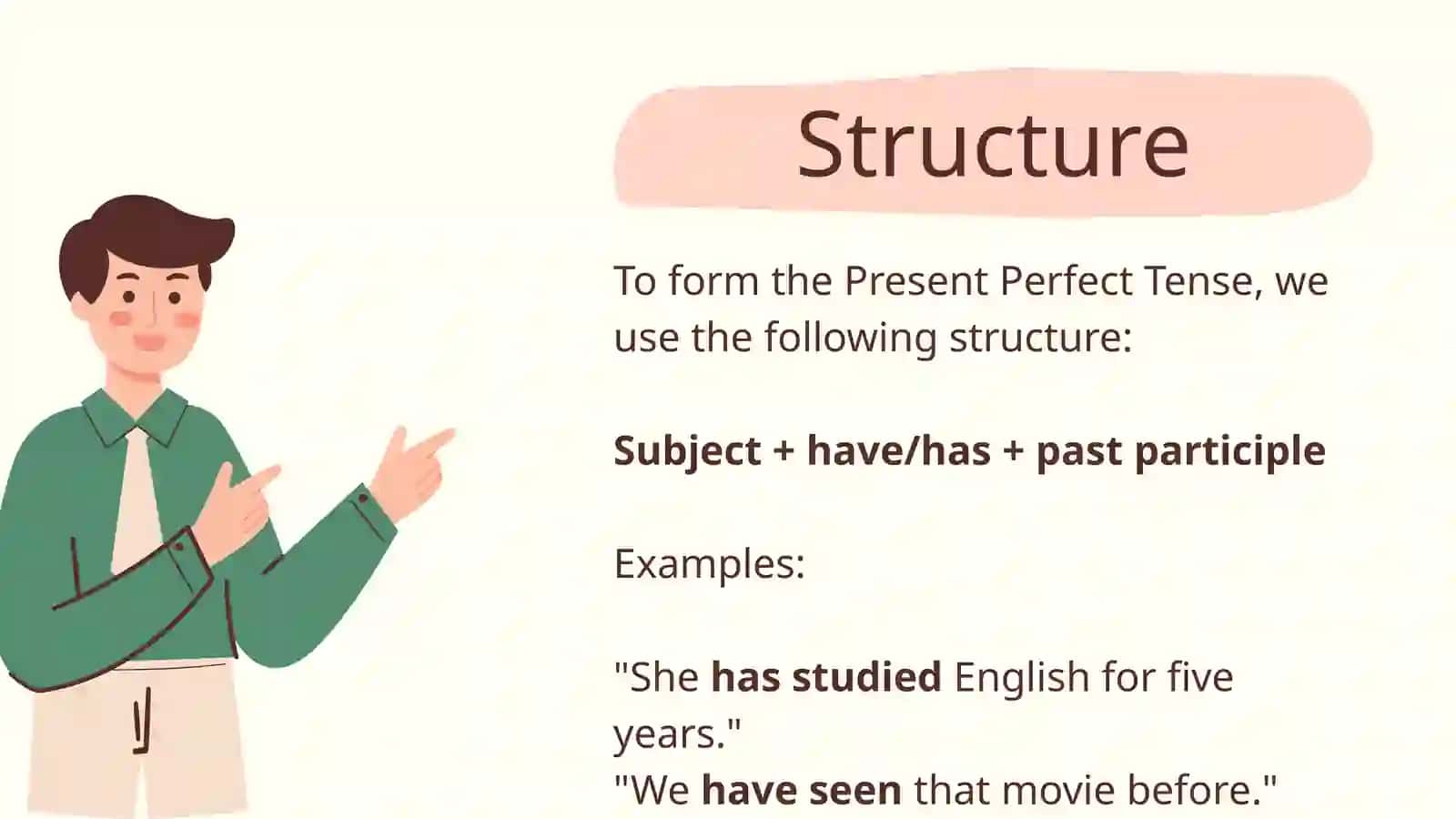 A Present Perfect Tense Presentation 4