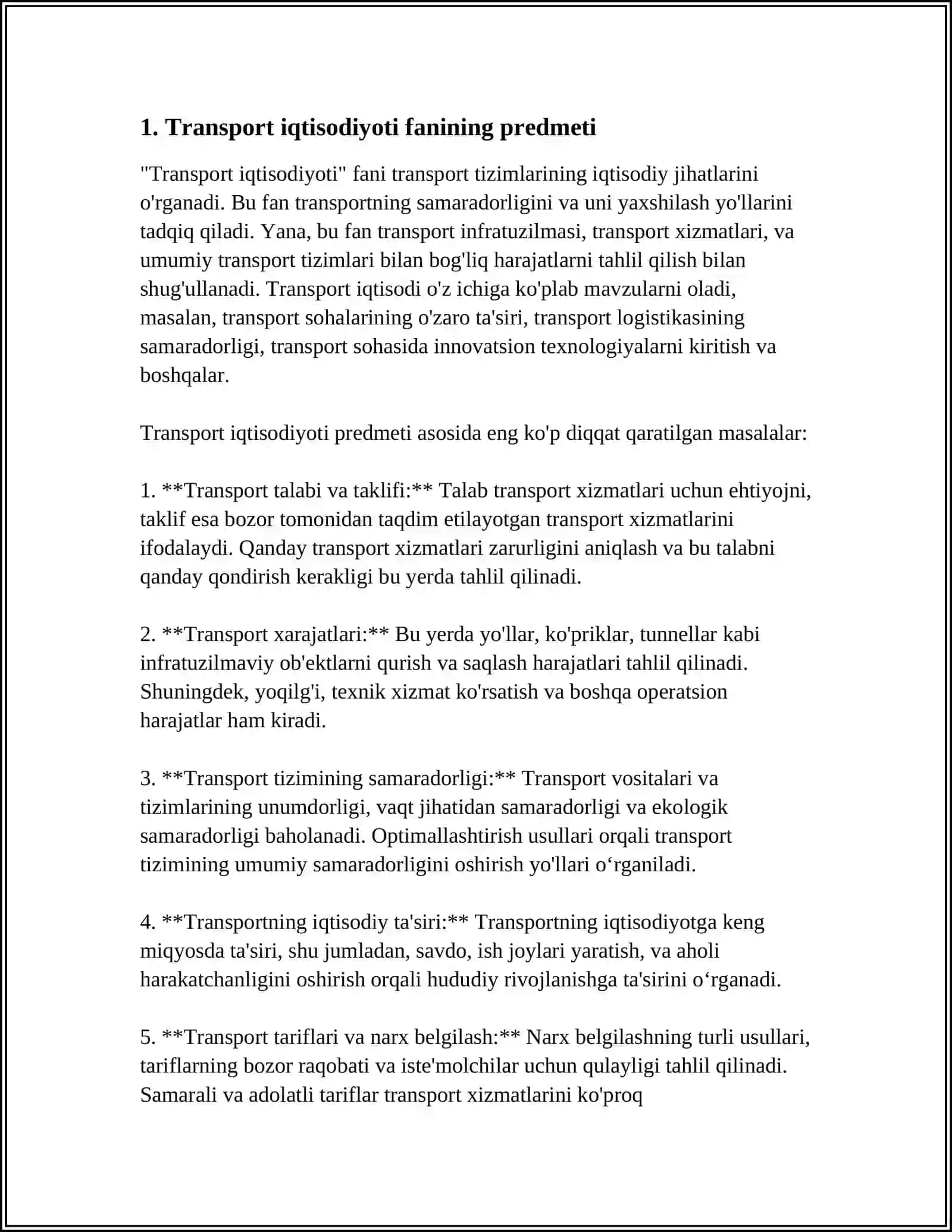 TRANSPORT IQTISODIYOTI KORPORATIV BOSHQARUV TIZIMI SHAROITIDA 4