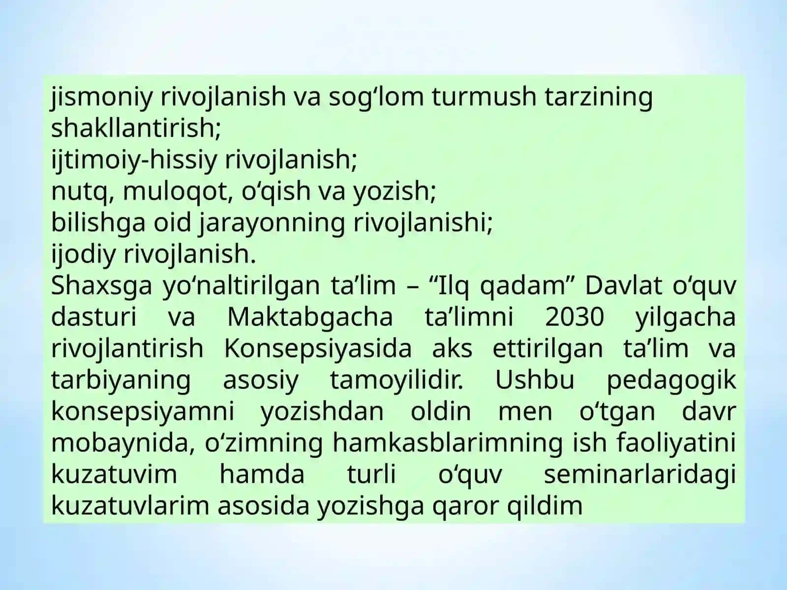 Tarbiyachi shaxsida ijtimoiy munosabatlarni rivojlantirish 4
