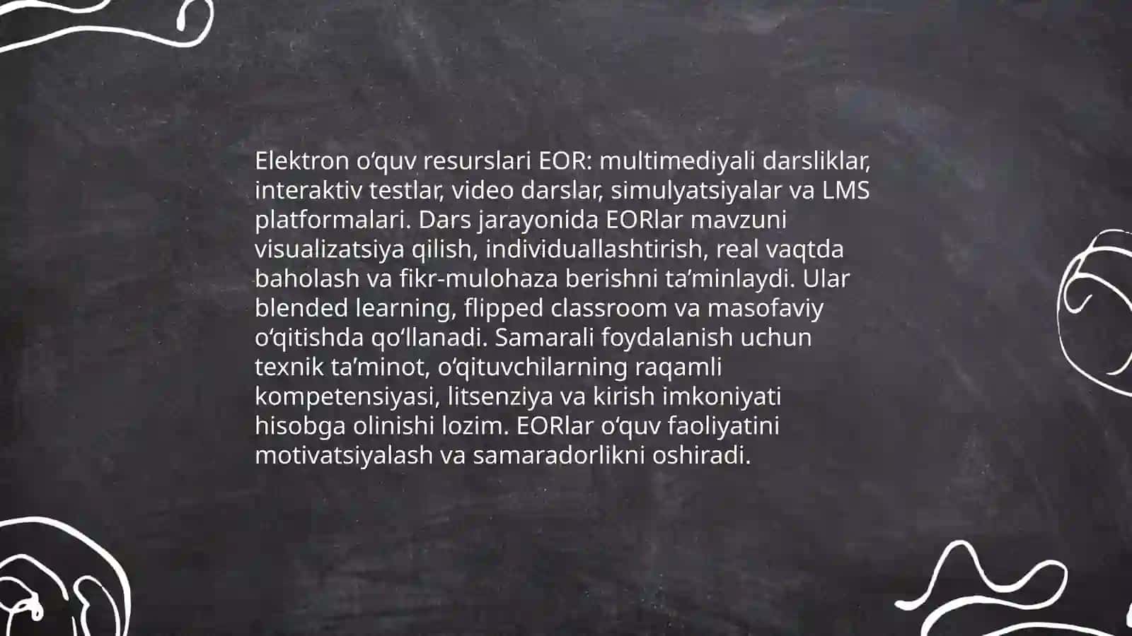 O'qitishni texnologiyalashtirishda metod va vositalar 4