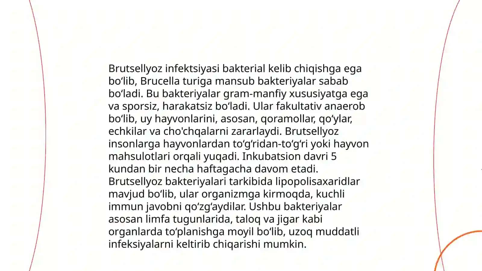 Brutsellyoz va o'lat qo'zg'atuvchilari 4