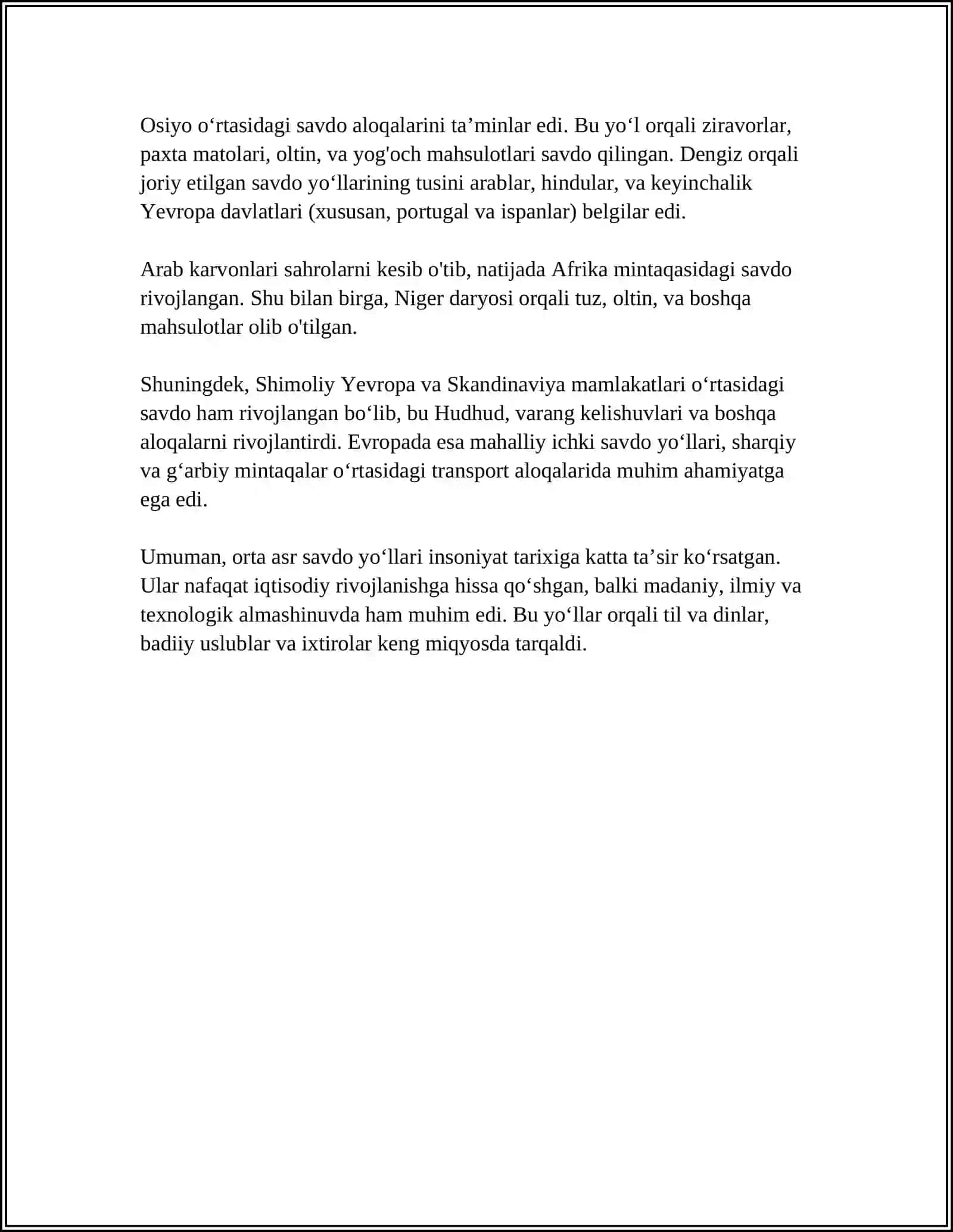 RIVOJLANGAN ORTA ASIRLARDA XITOY VA XINDISTON 4