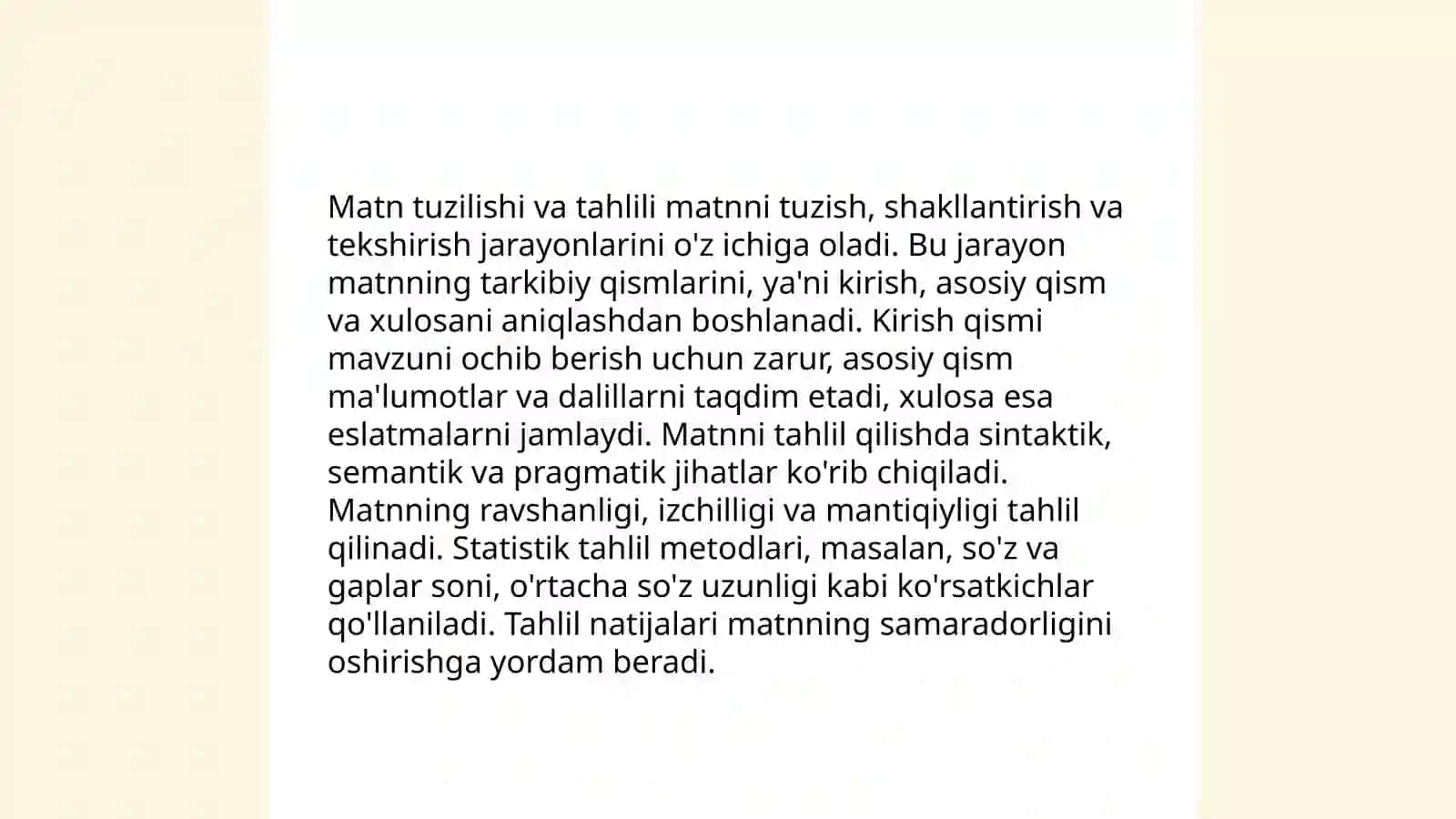 Tilni qayta ishlash 4