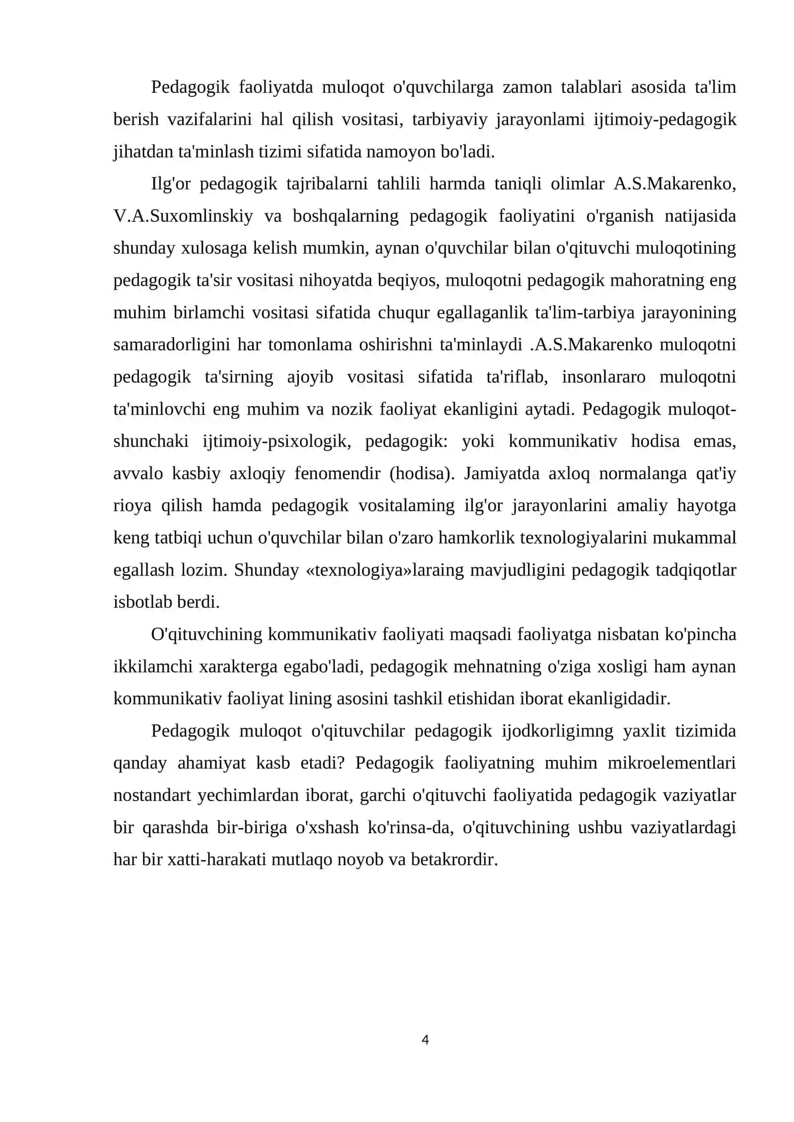 Kasbiy faoliyat va kasbiy qobiliyatlar 4
