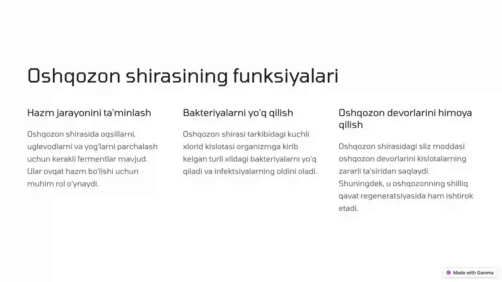 Oshqozon shirasini interpretatsiyasi 4