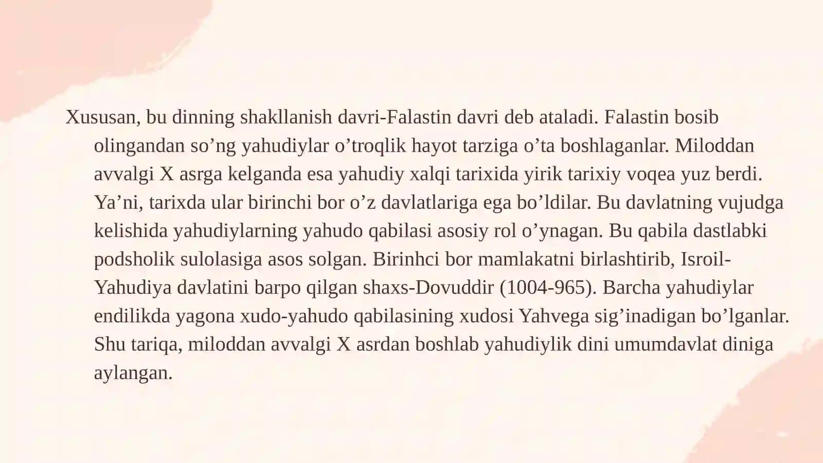 Milliy dinlar 4