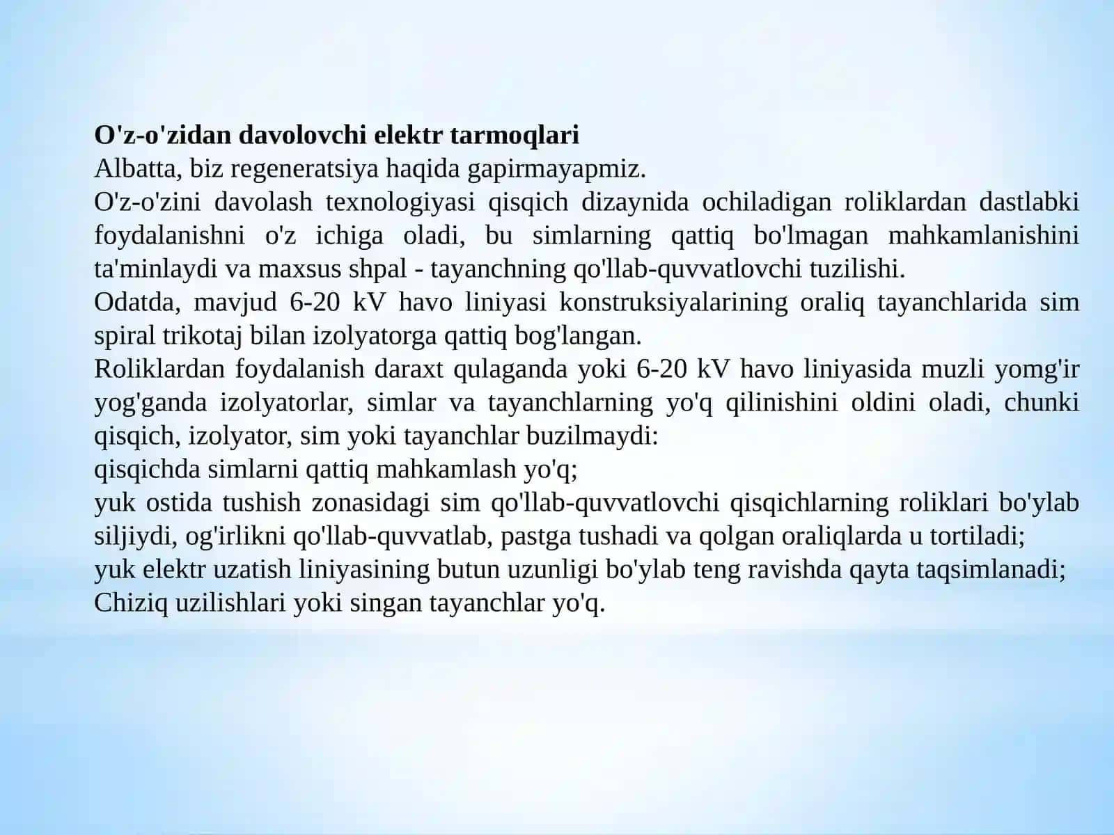 Elektr uzatish liniyasi 4